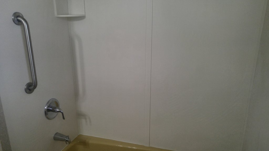 New Corian Shower